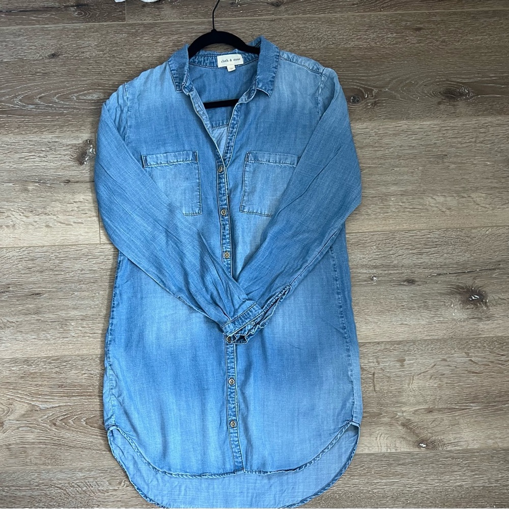 Cloth and Stone Denim Dress